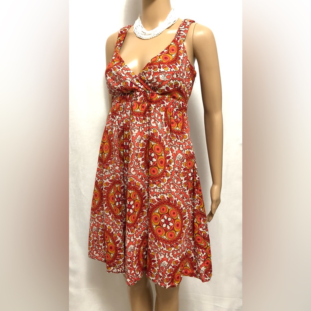 Calvin Klein floral print dress.